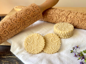 Floral Fun Embossed Rolling Pin RPL-03