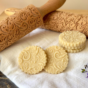 Floral Fun Embossed Rolling Pin RPL-03