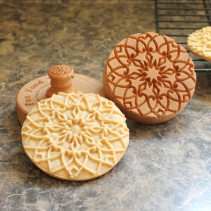 Stained Glass Window Cookie Stamp CS8-031
