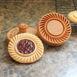 Spiral Jelly Roll Cookie Stamp CS8-034