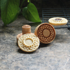Jelly Rose Window Mini Cookie Stamp CSm-002