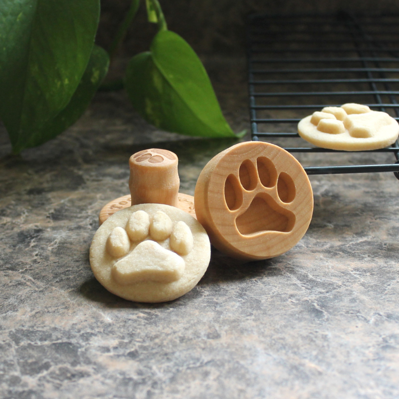 Dog Paw Mini Cookie Stamp CSm-010