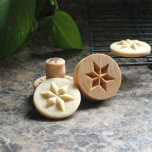 6 Point Star Mini Cookie Stamp CSm-016