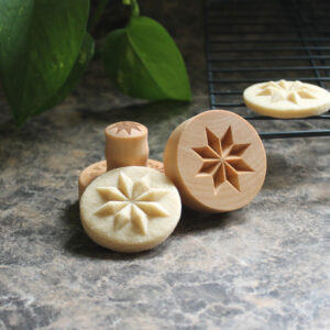 8 Point Star Mini Cookie Stamp CSm-017
