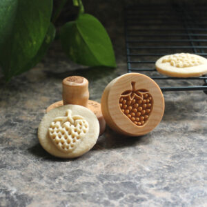 Strawberry Mini Cookie Stamp CSm-020