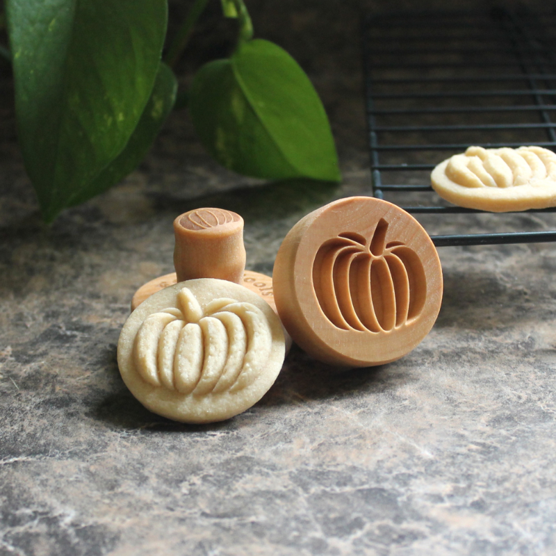 Pumpkin Mini Cookie Stamp CSm-023
