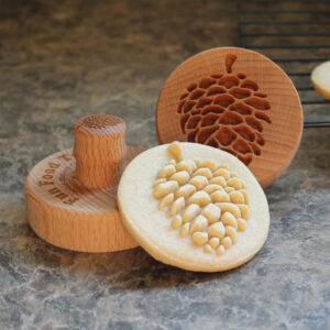 Ponderosa Pine Cone Cookie Stamp CS-145
