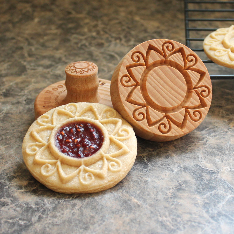 Jelly Holiday Star Cookie Stamp CS-155