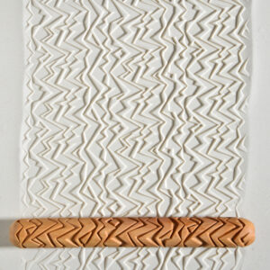 Boogie Woogie Slim Textured Rolling Pin LHR-001